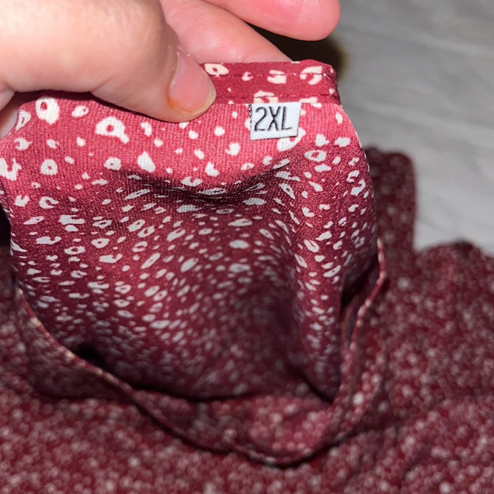 Womens Ruffle Dress Short - Picture 3 of 5